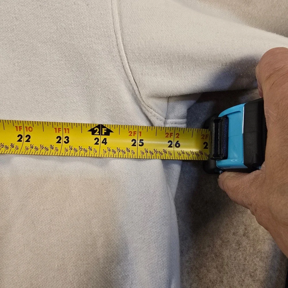The North Face Exploration Without Compromise Hoodie Mens XXL Cream Graphic
